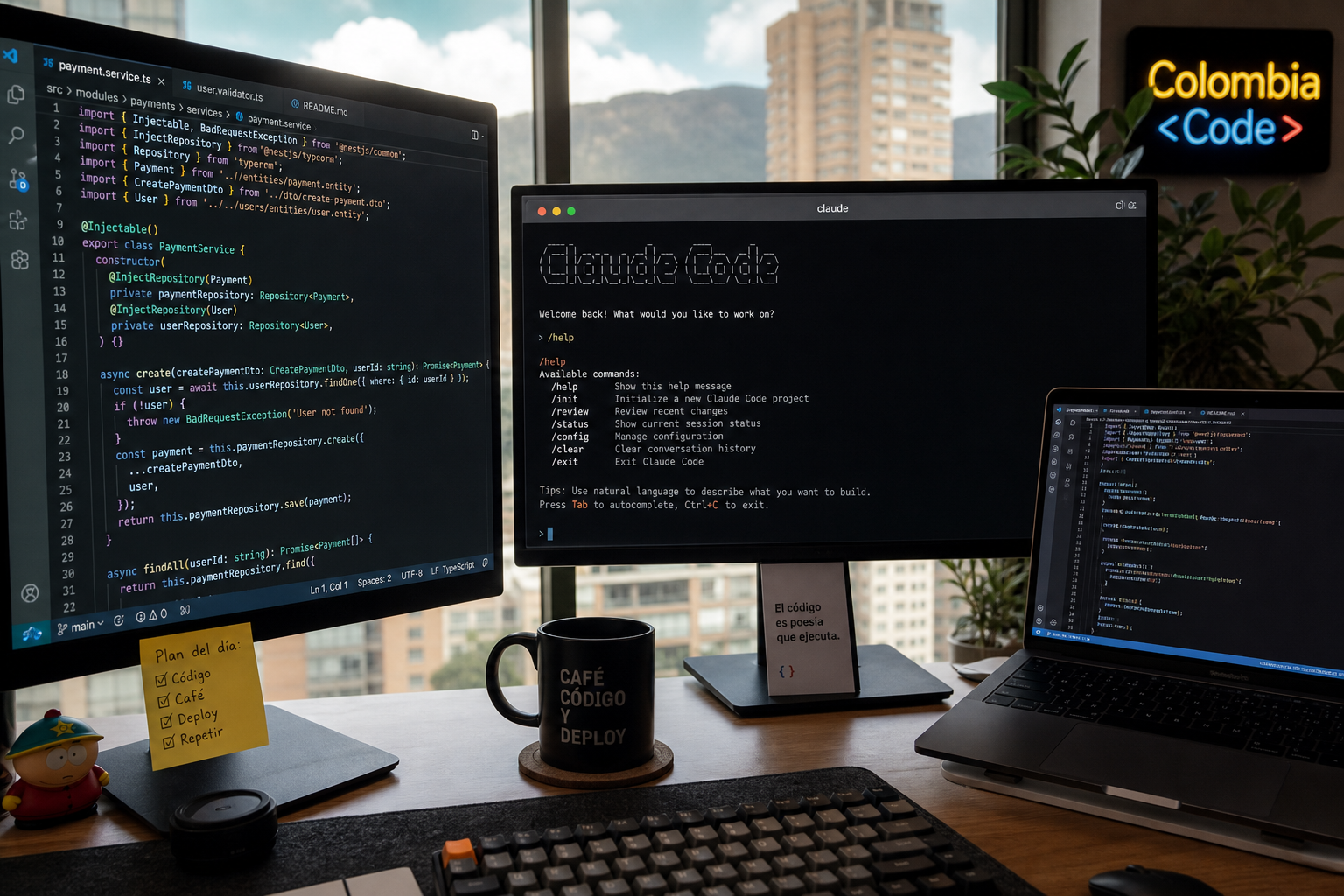 Claude Code para Desarrolladores Colombia