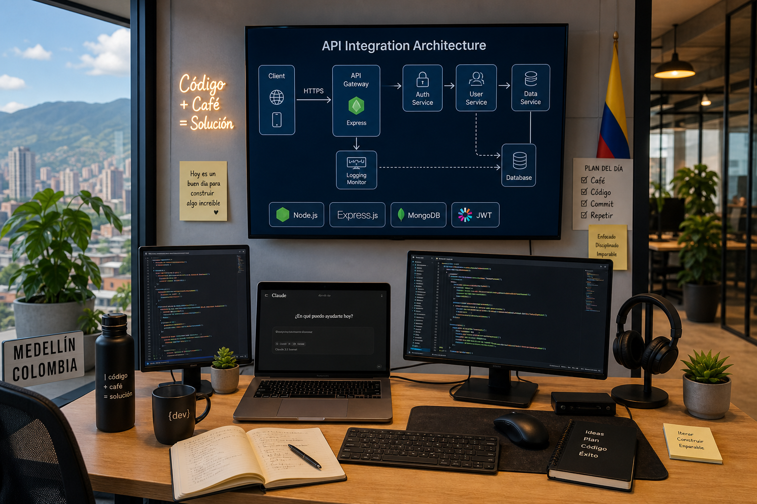 Implementar la API de Claude en Colombia