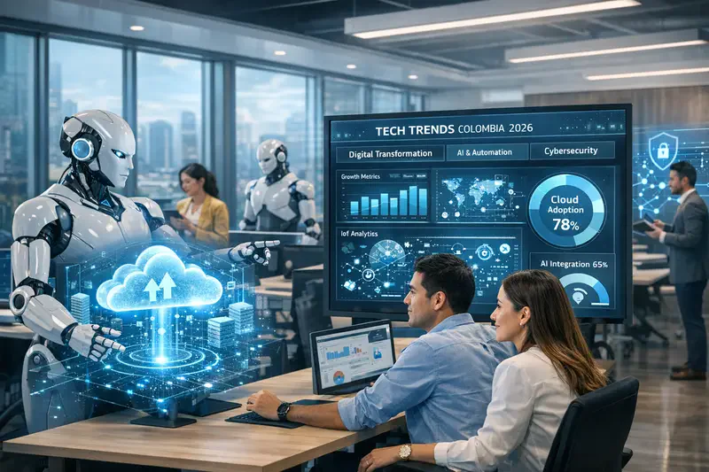 5 tendencias tecnologicas que impactaran las empresas colombianas en 2026
