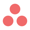 Logo de Asana